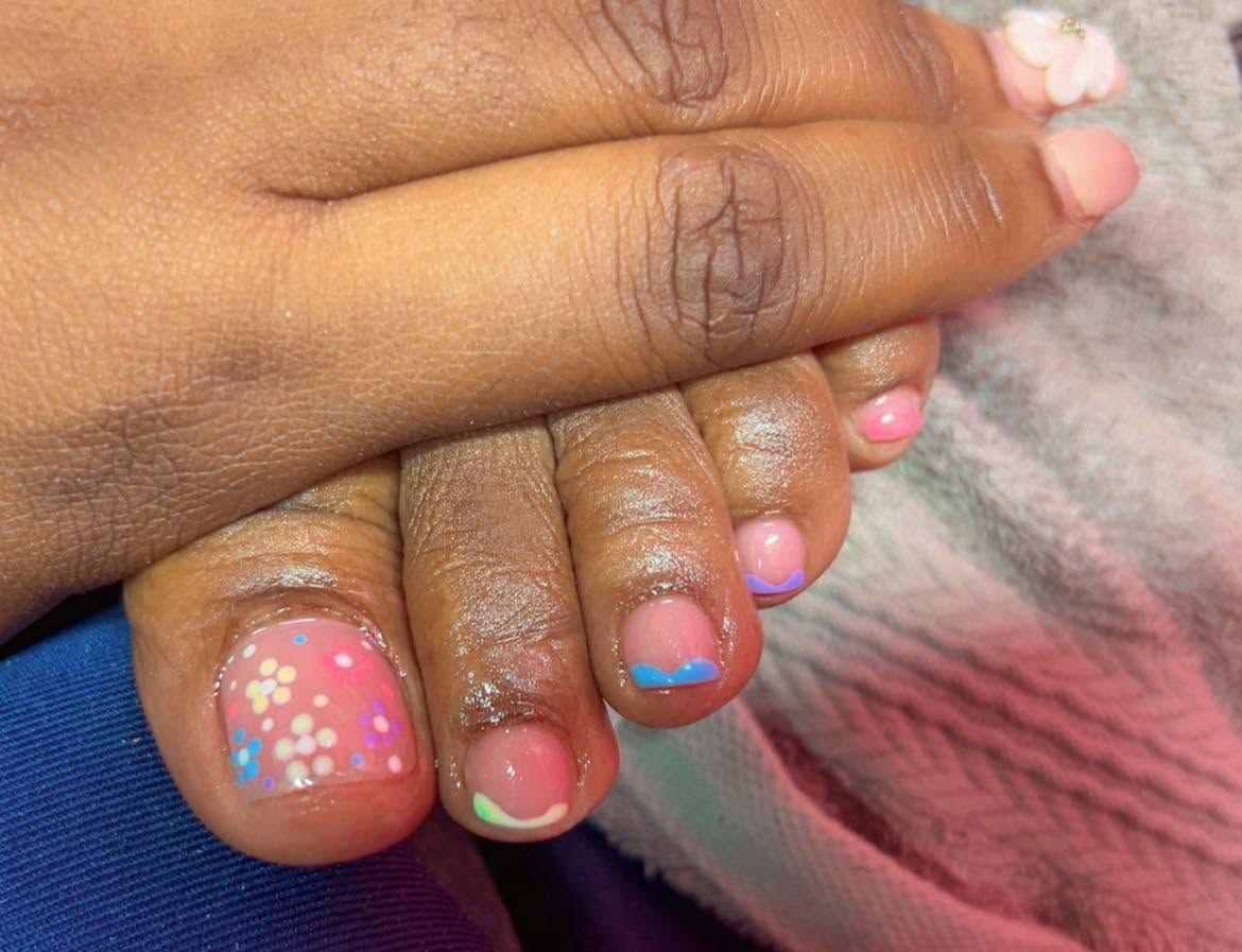 Nails speaks louder than words ..