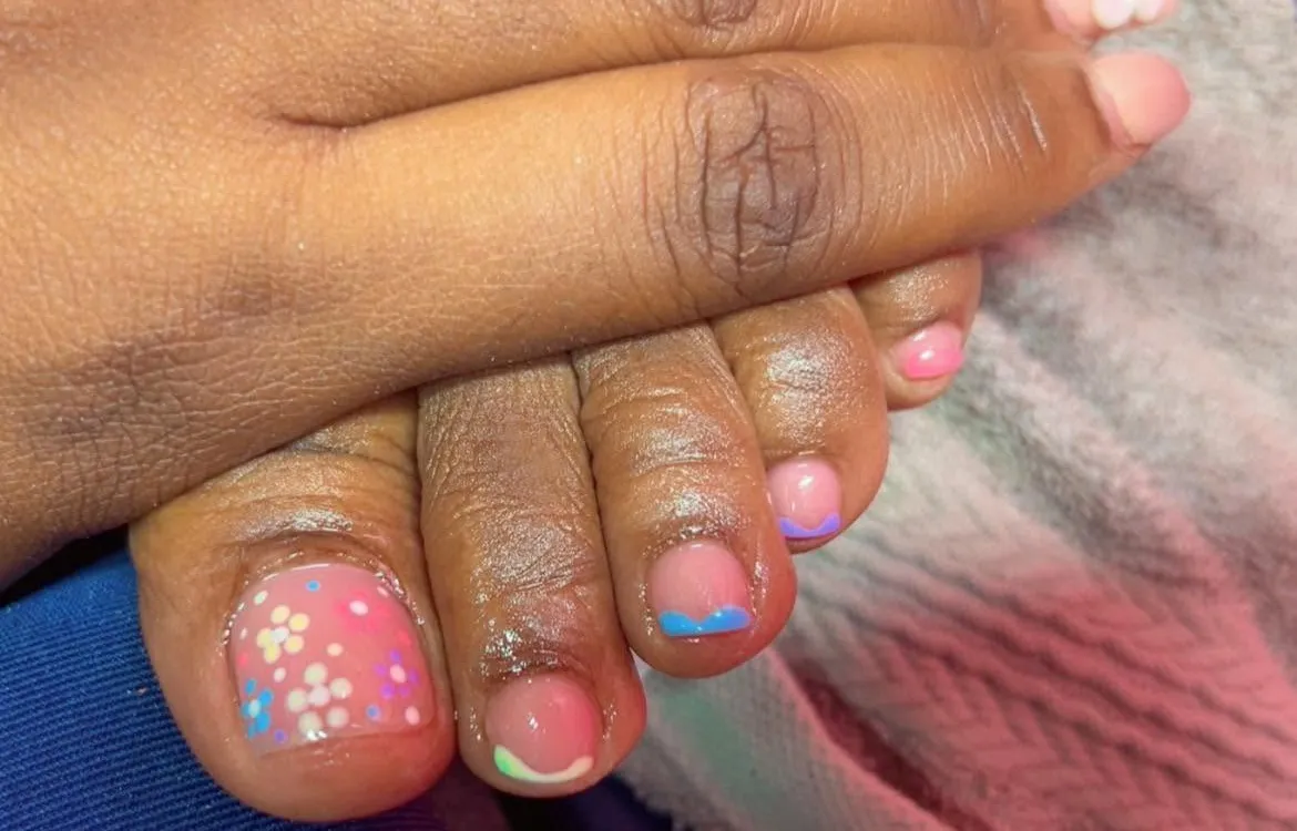 Nails speaks louder than words ..