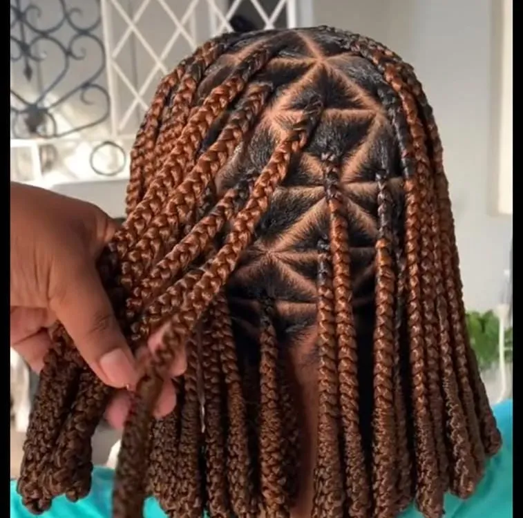 Knotless braids