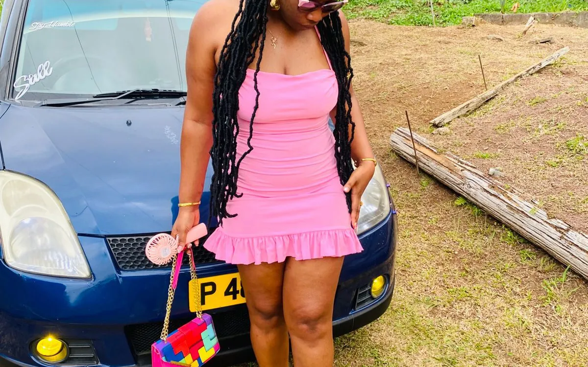 Faux locs over natural locks