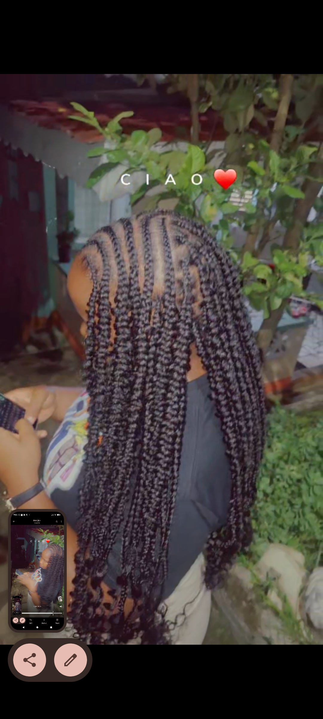 Fulani braids  butterfly effect 🦋