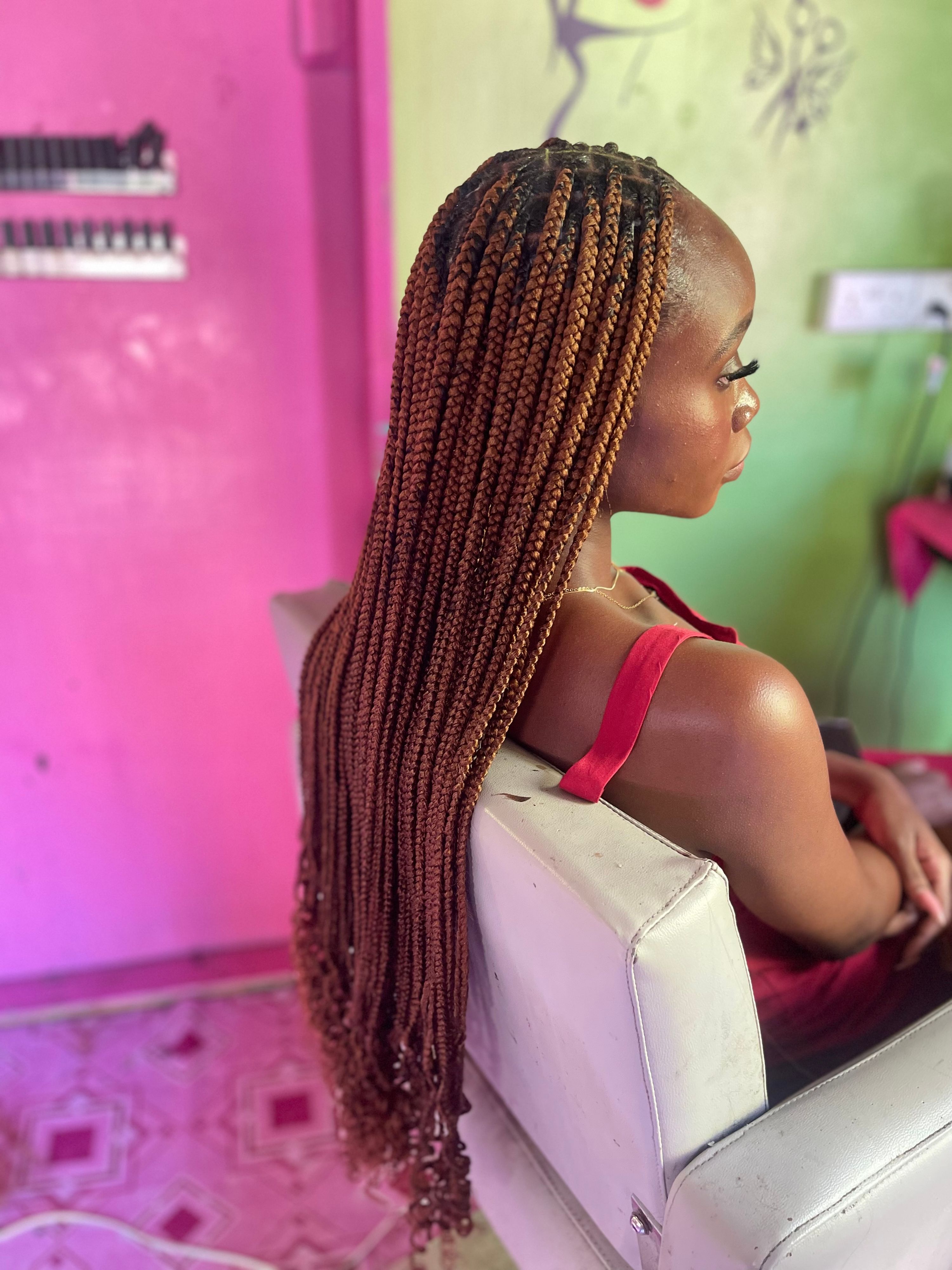 Knotless braids