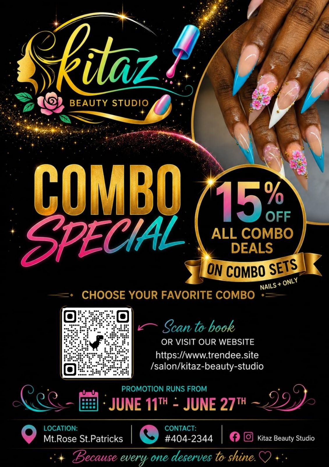 Medium combo set gel toes