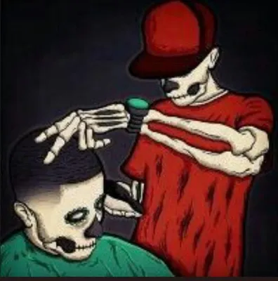 Kings men barber shop logo
