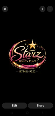 STARZ BEAUTY PLACE logo