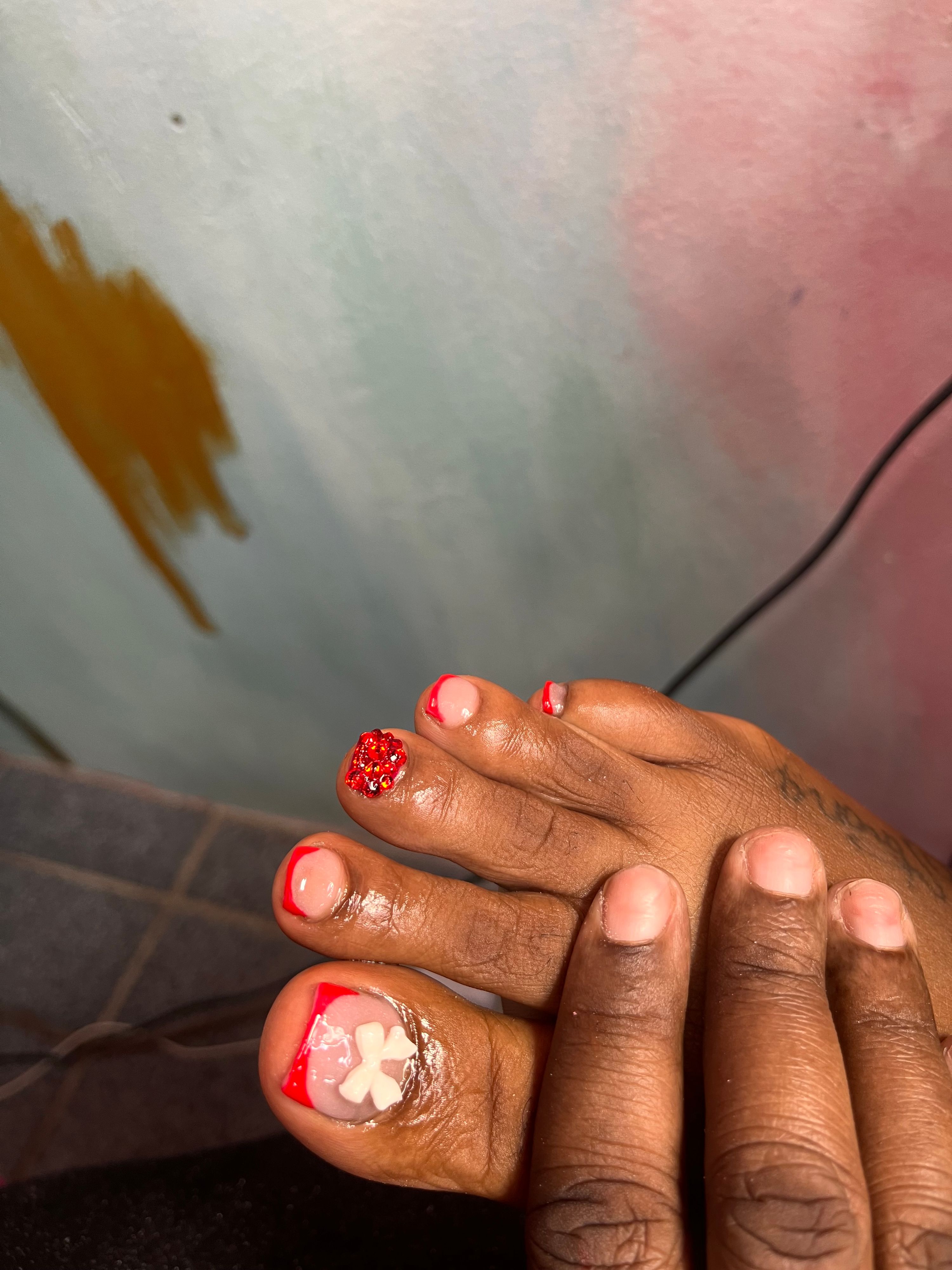 Gel polish without removing old polish