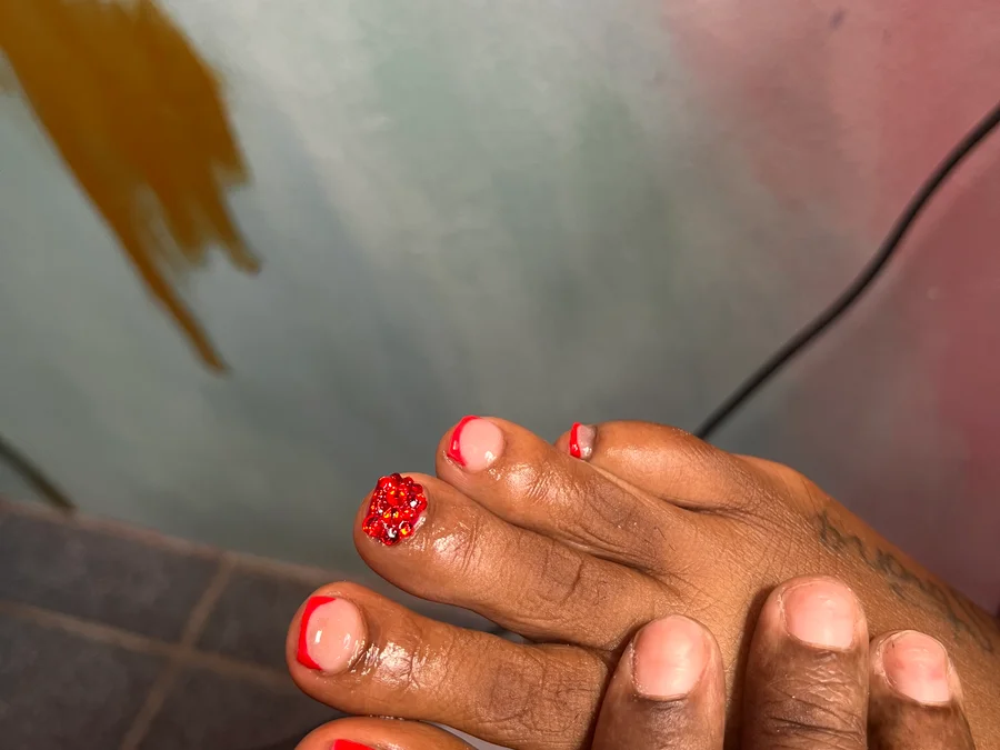 Gel polish without removing old polish