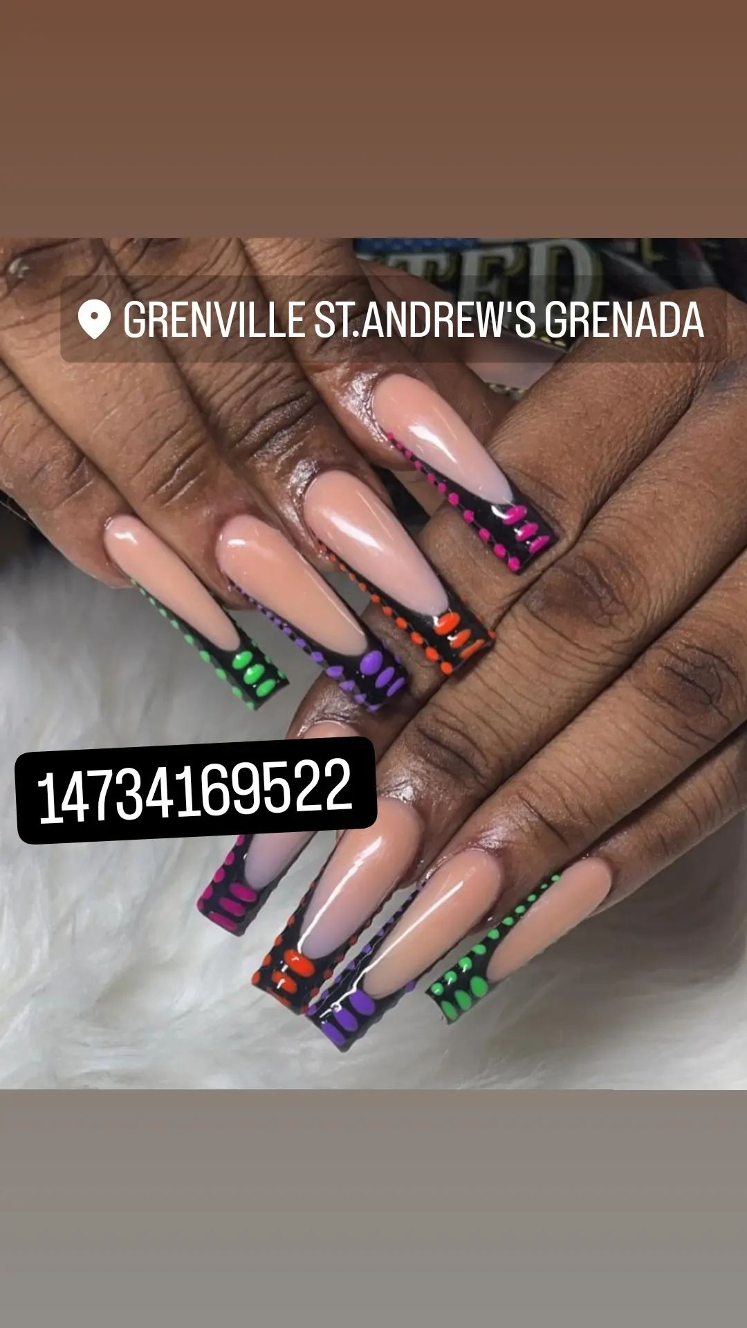 Acrylic fullset nails 
