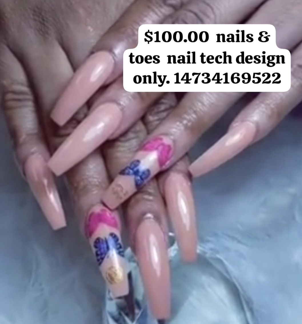 Acrylic  fill in  set