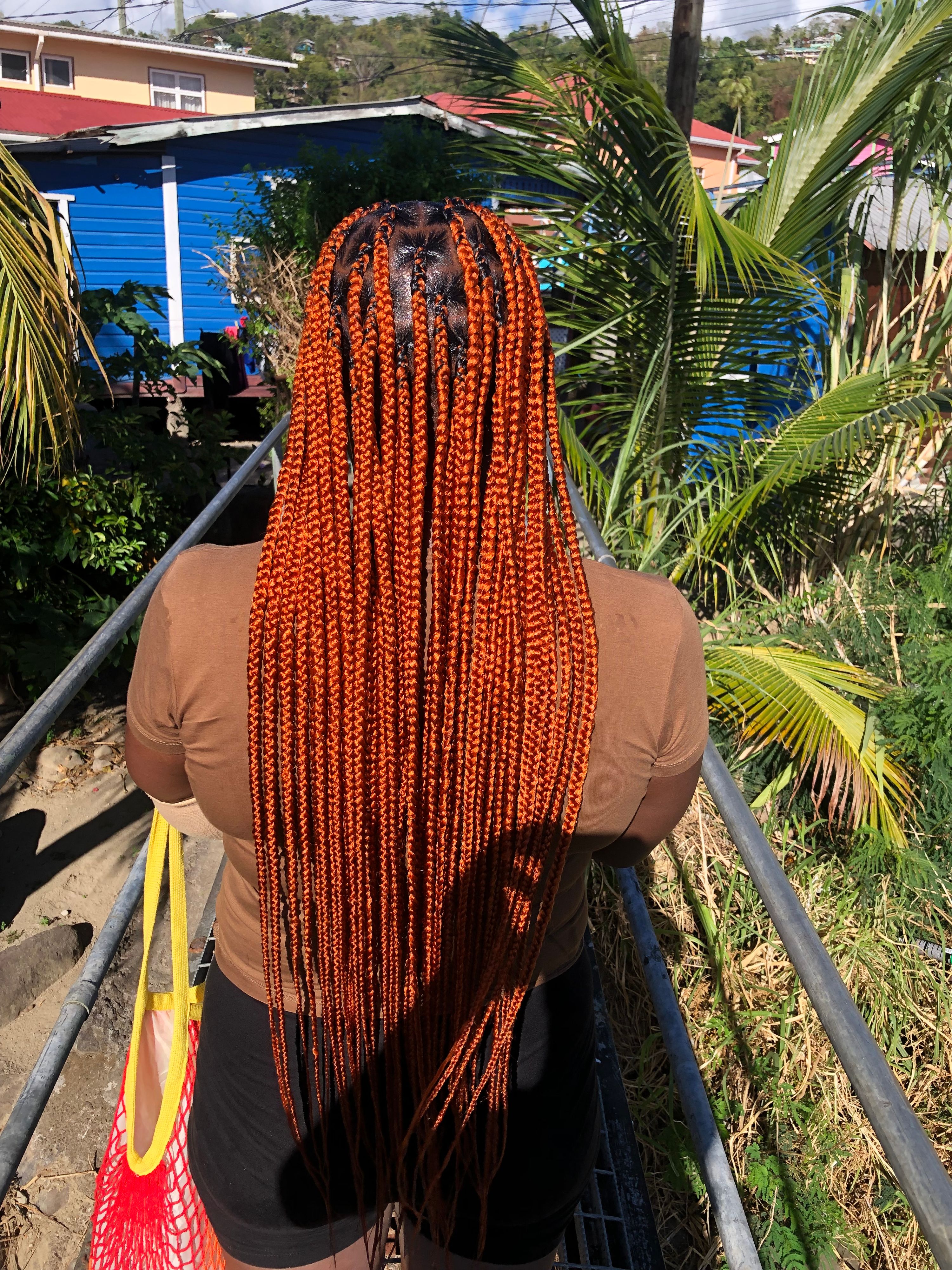 Medium Knotless Butt Length 