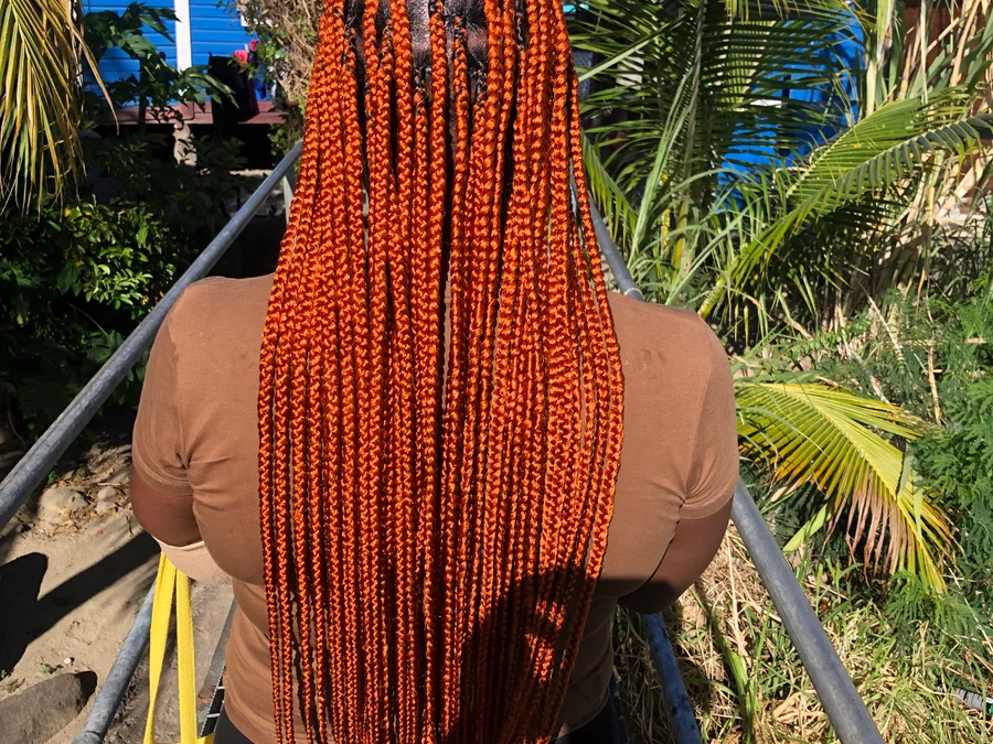 Medium Knotless Butt Length