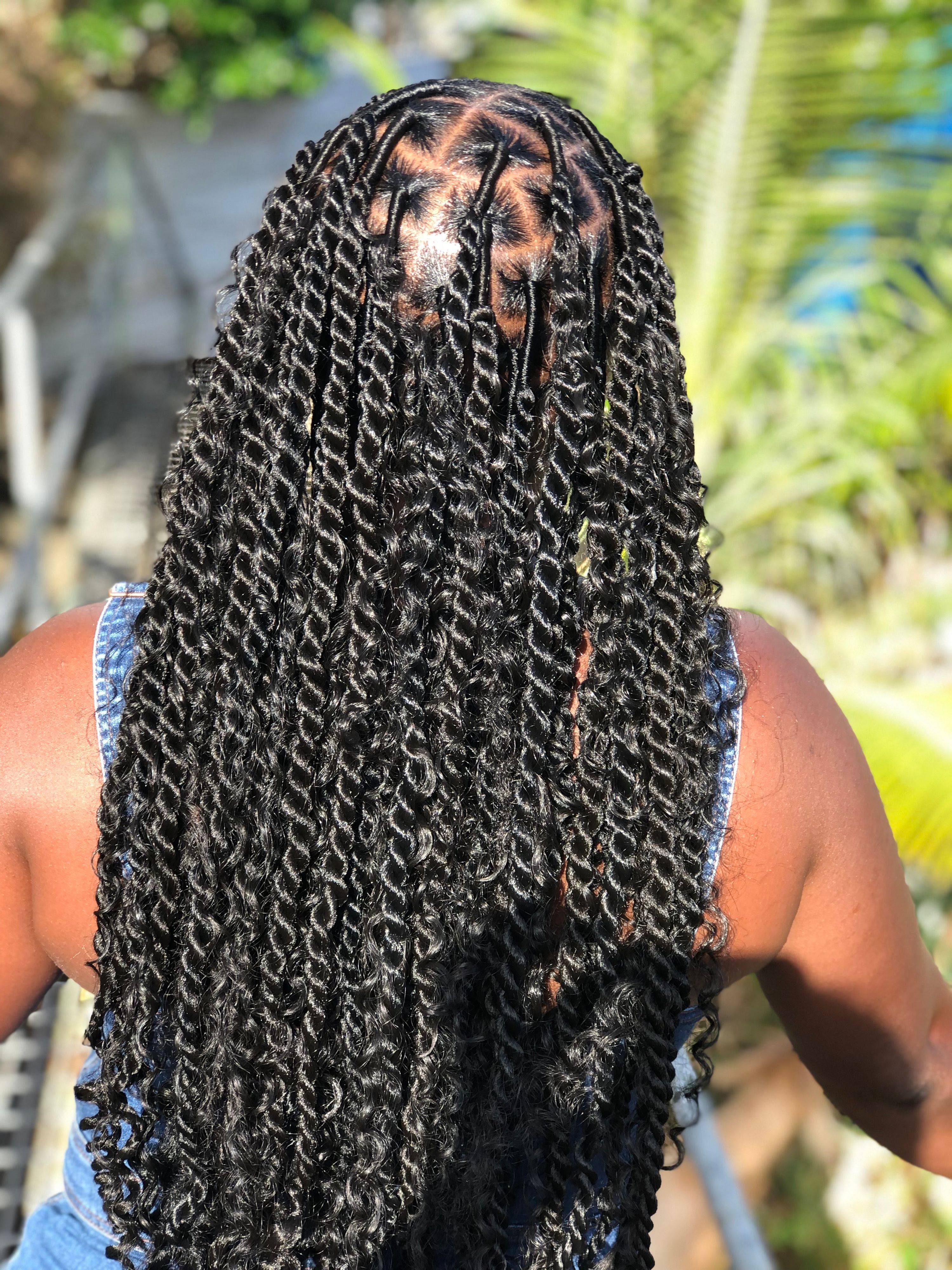 Boho twist but length 