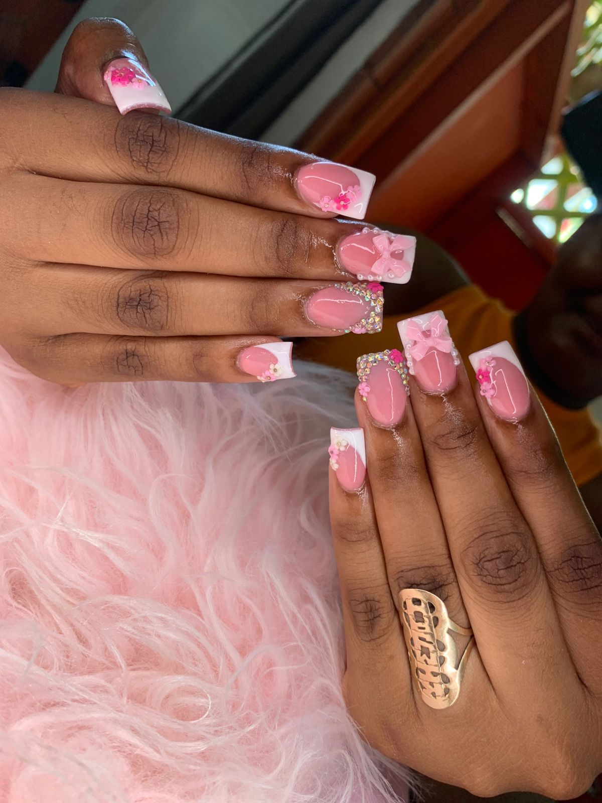Short Acrylic Nails