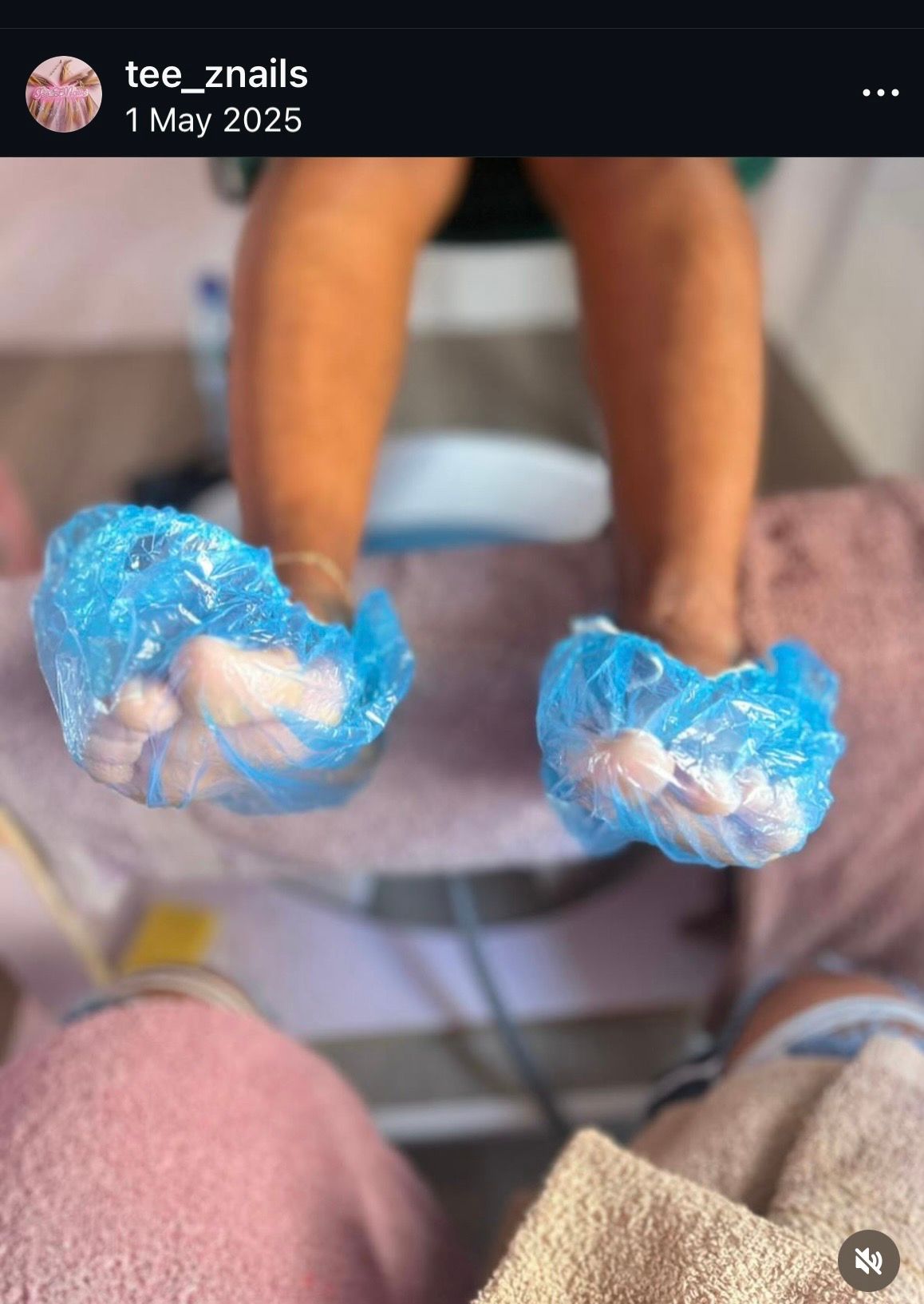 Pedicure men 