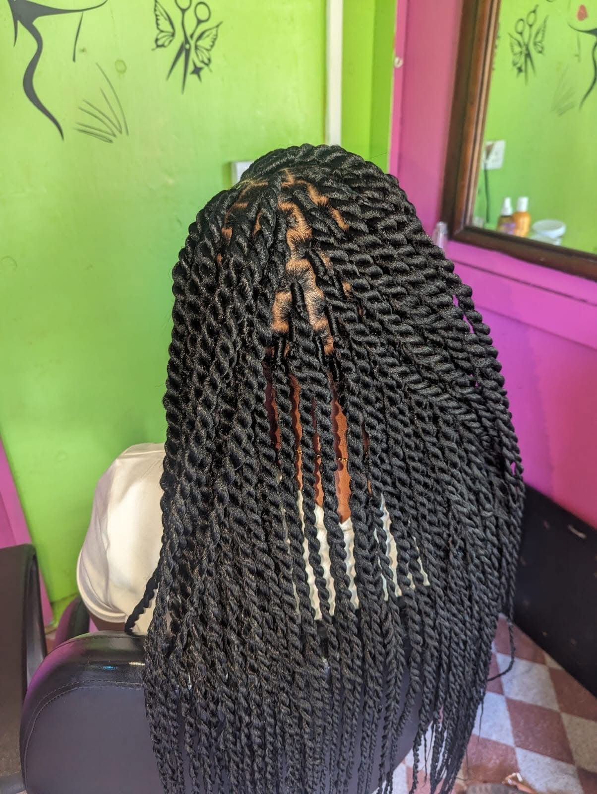 Senegalese twist waist length 