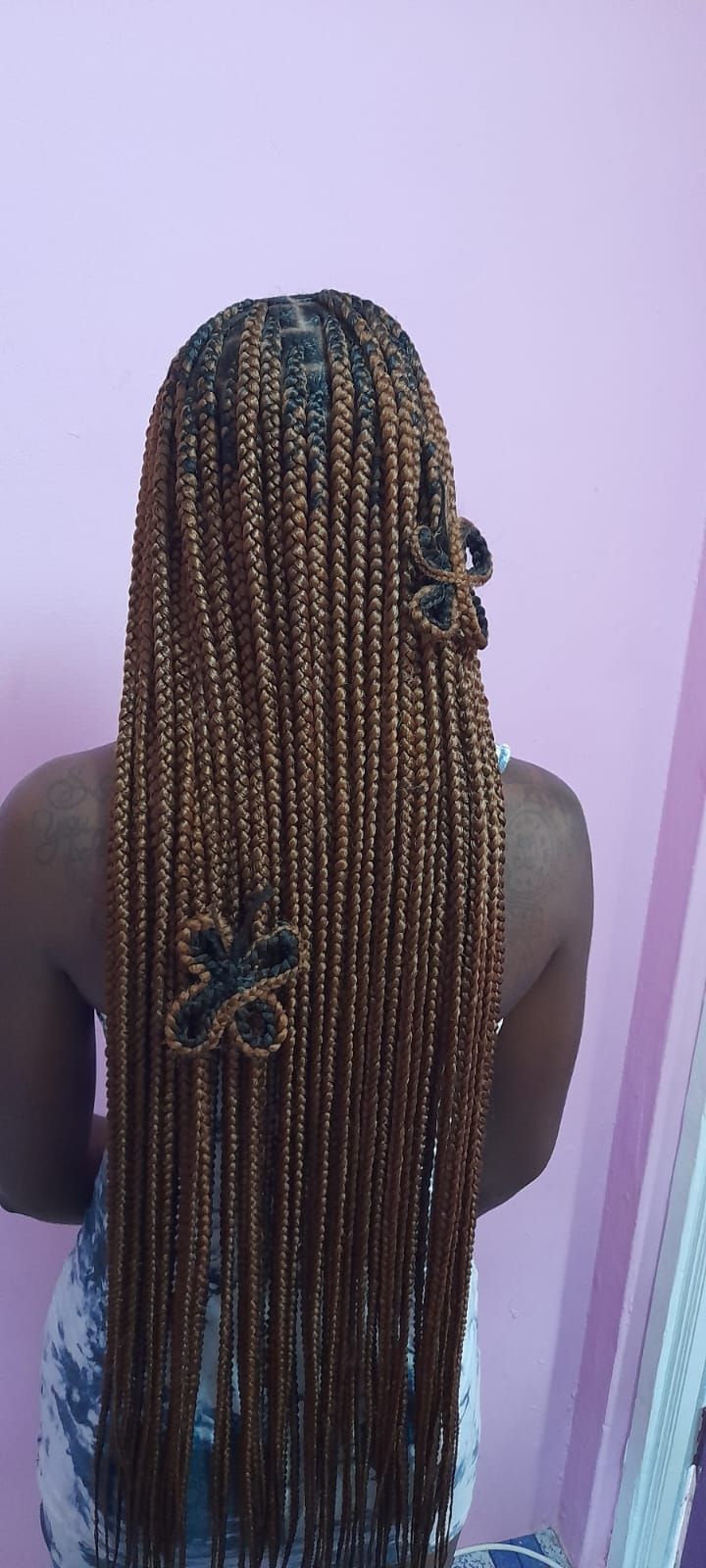 Knotless braids