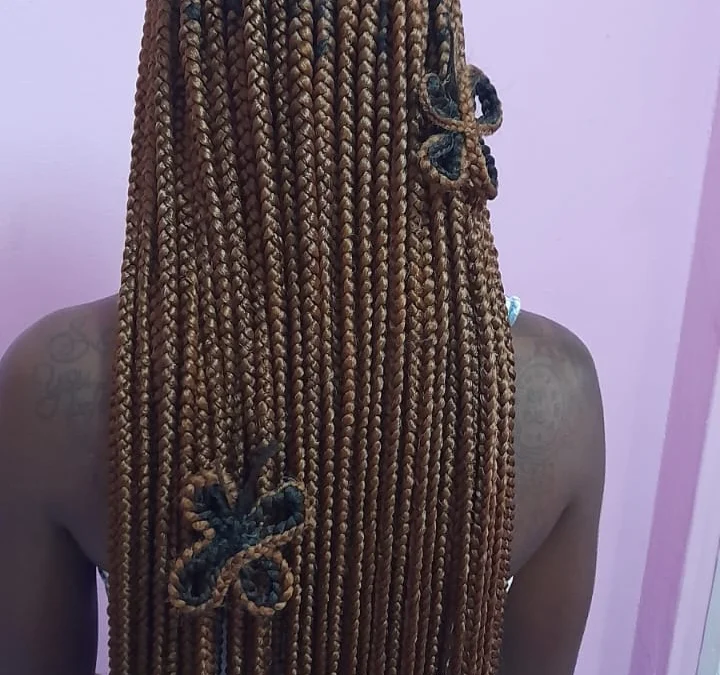 Knotless braids