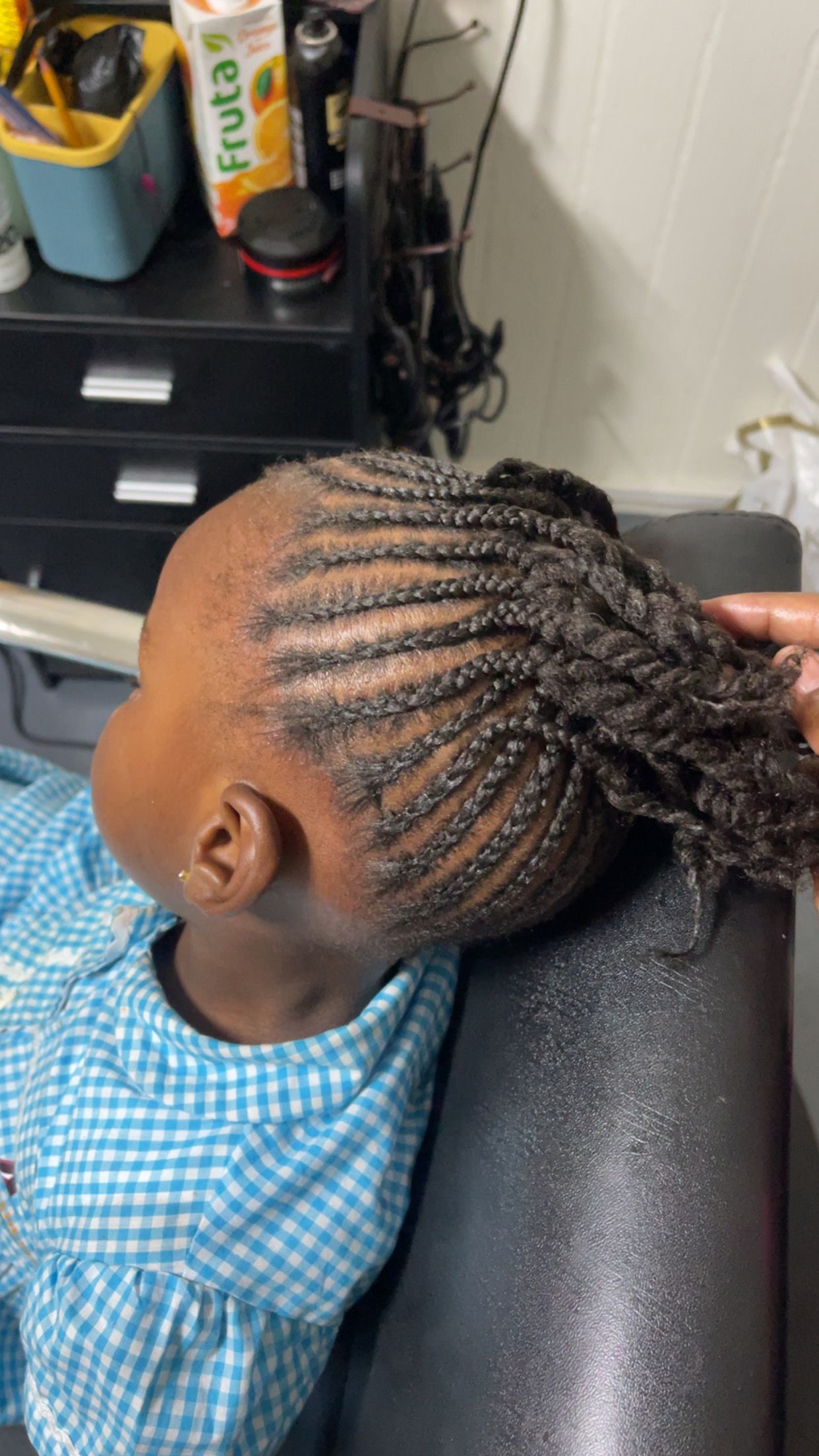 Kids natural hair braids 