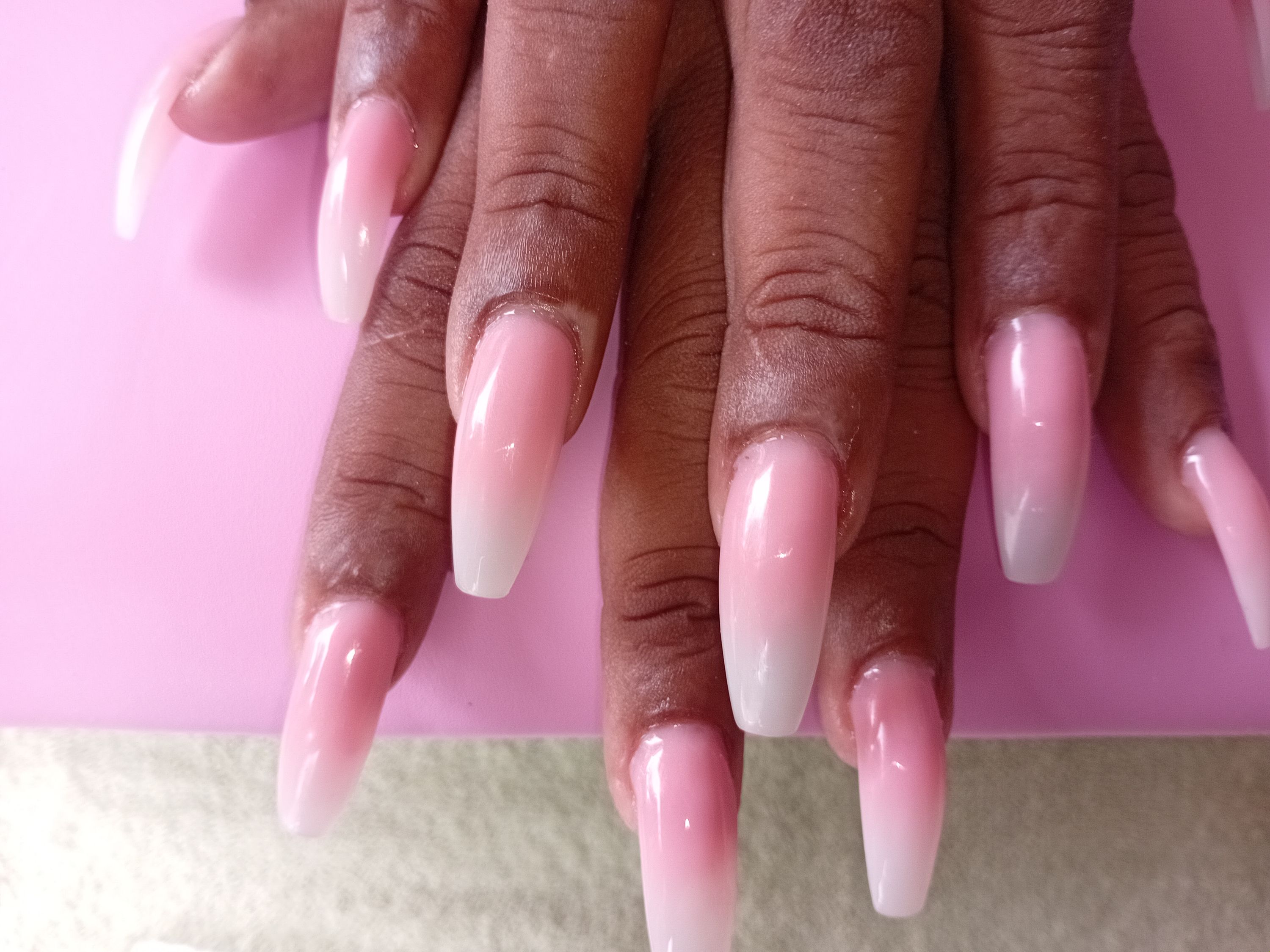 Long acrylic full set